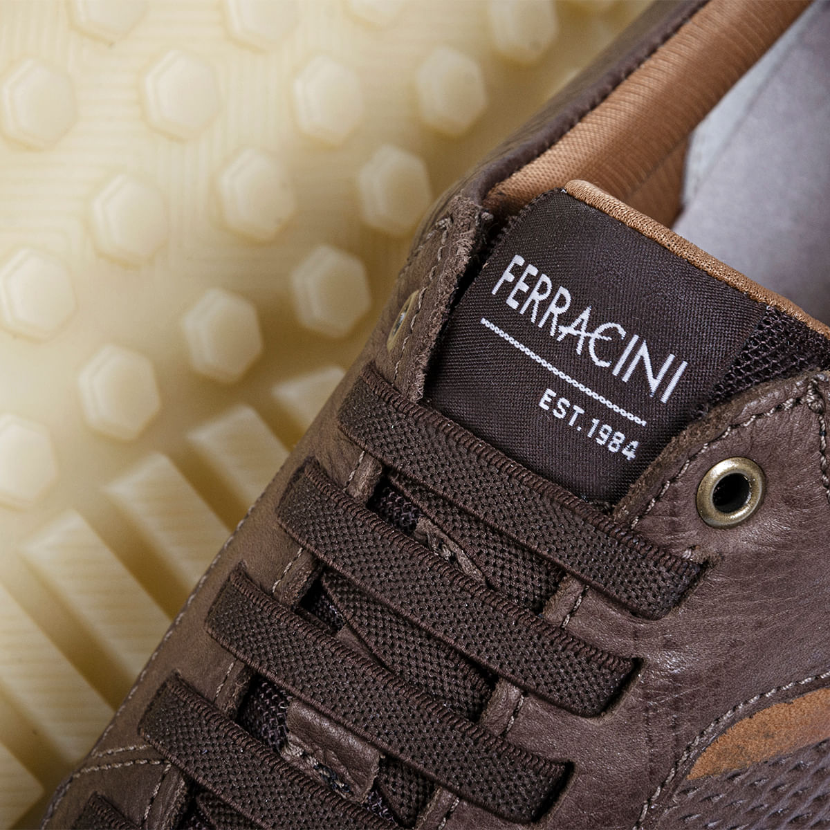 Sneaker Ferracini Masculino Café Racer