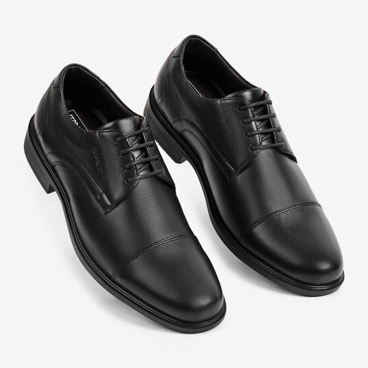 Sapato Ferracini Masculino Preto Berlim