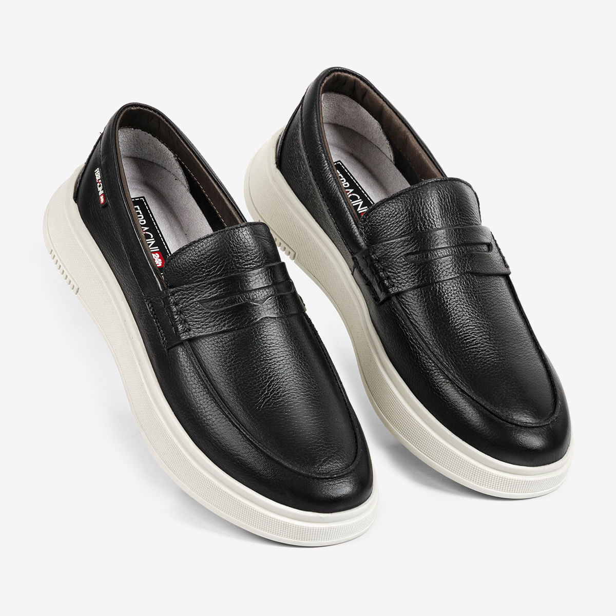 Mocassim Ferracini Masculino Preto Logan
