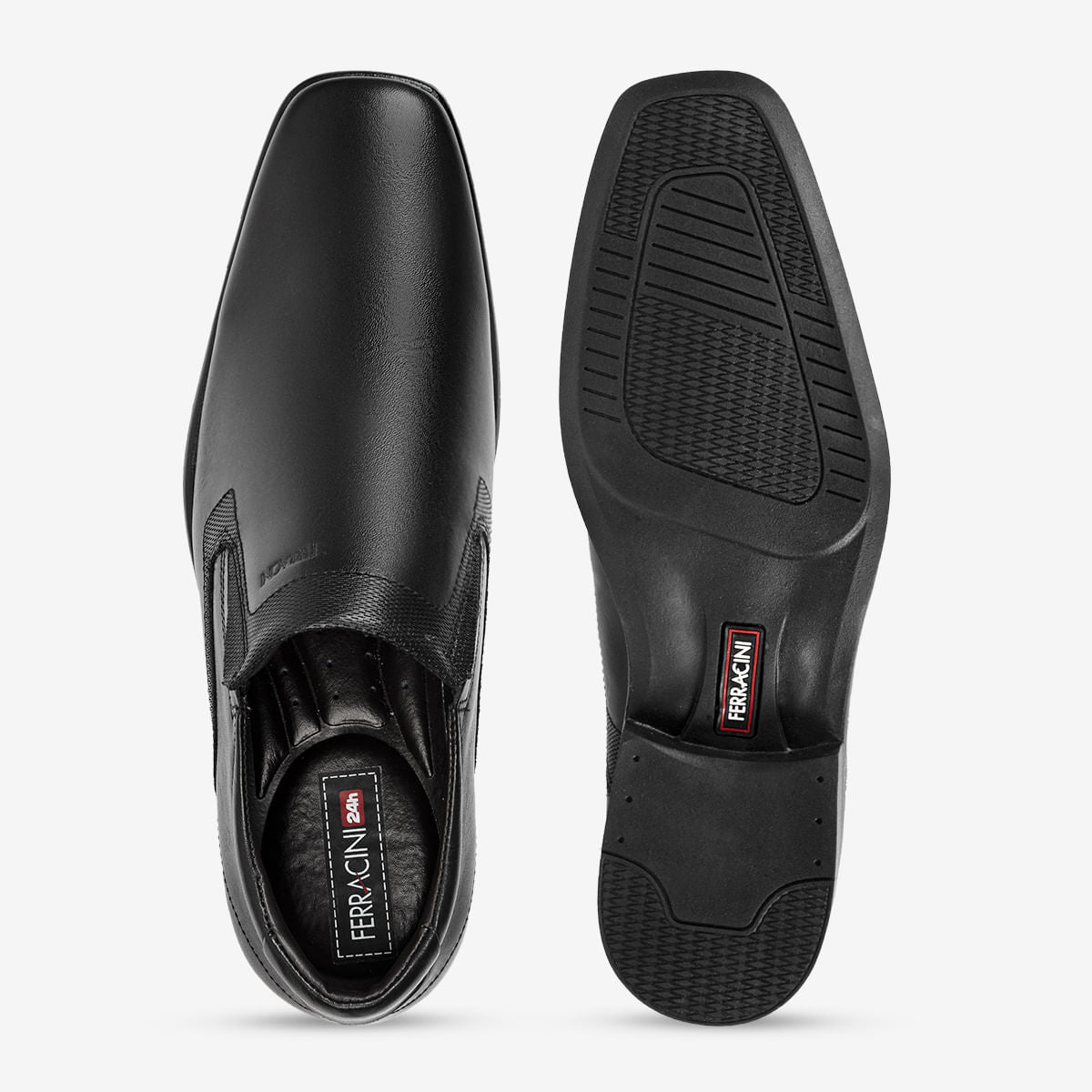 Sapato Ferracini Masculino Preto Melnik