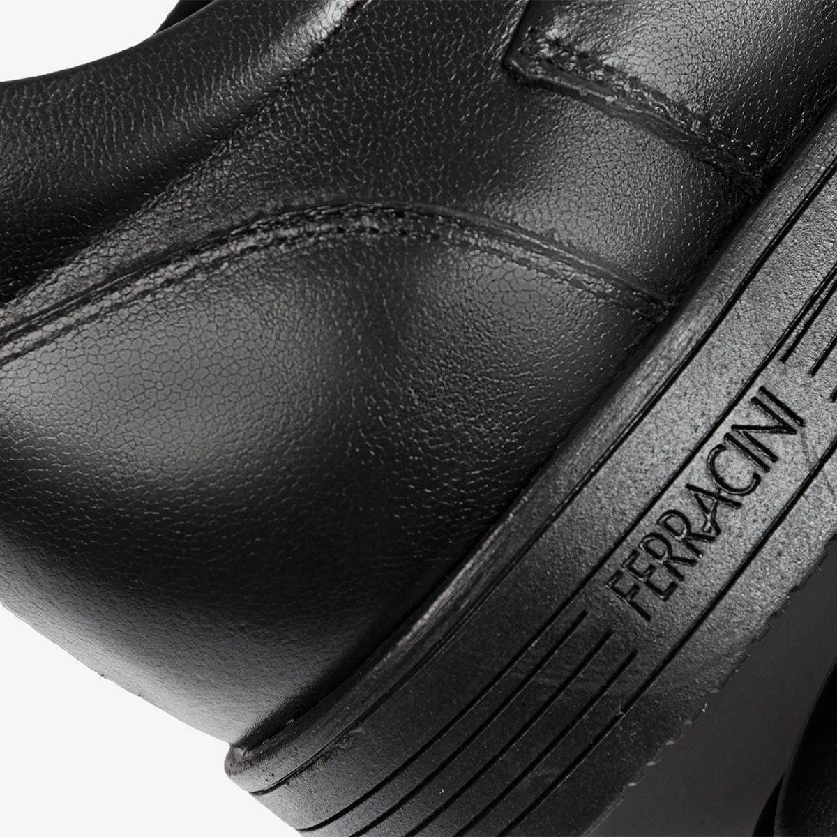 Sapato Ferracini Masculino Preto Doha
