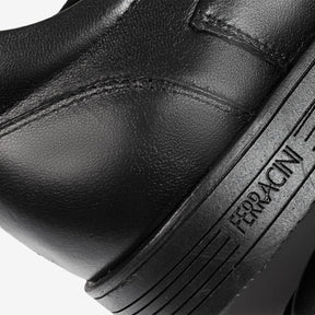 Sapato Ferracini Masculino Preto Doha