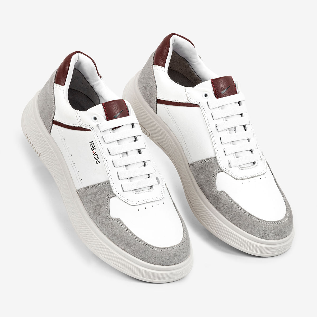 Sneaker Ferracini Masculino Branco Logan