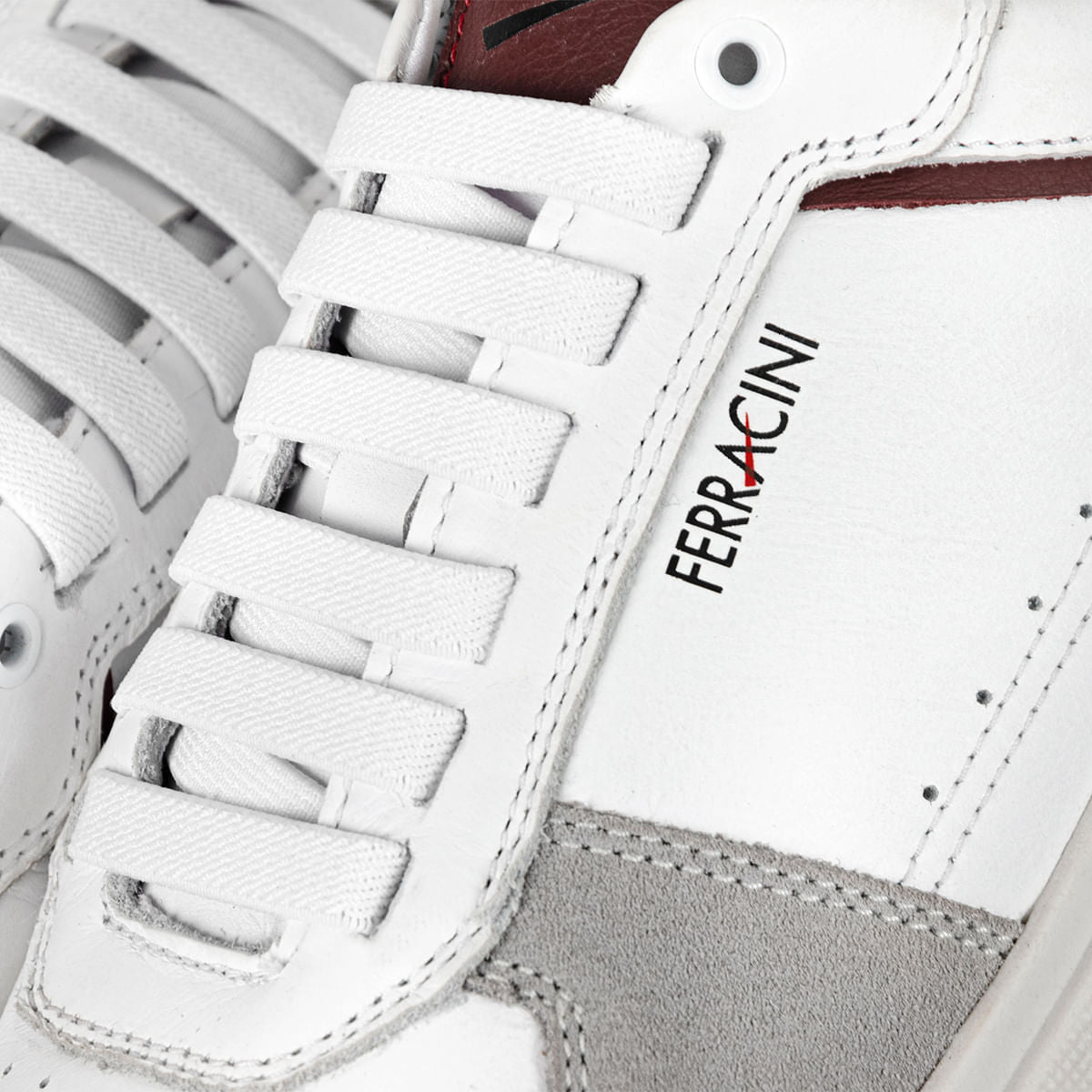 Sneaker Ferracini Masculino Branco Logan