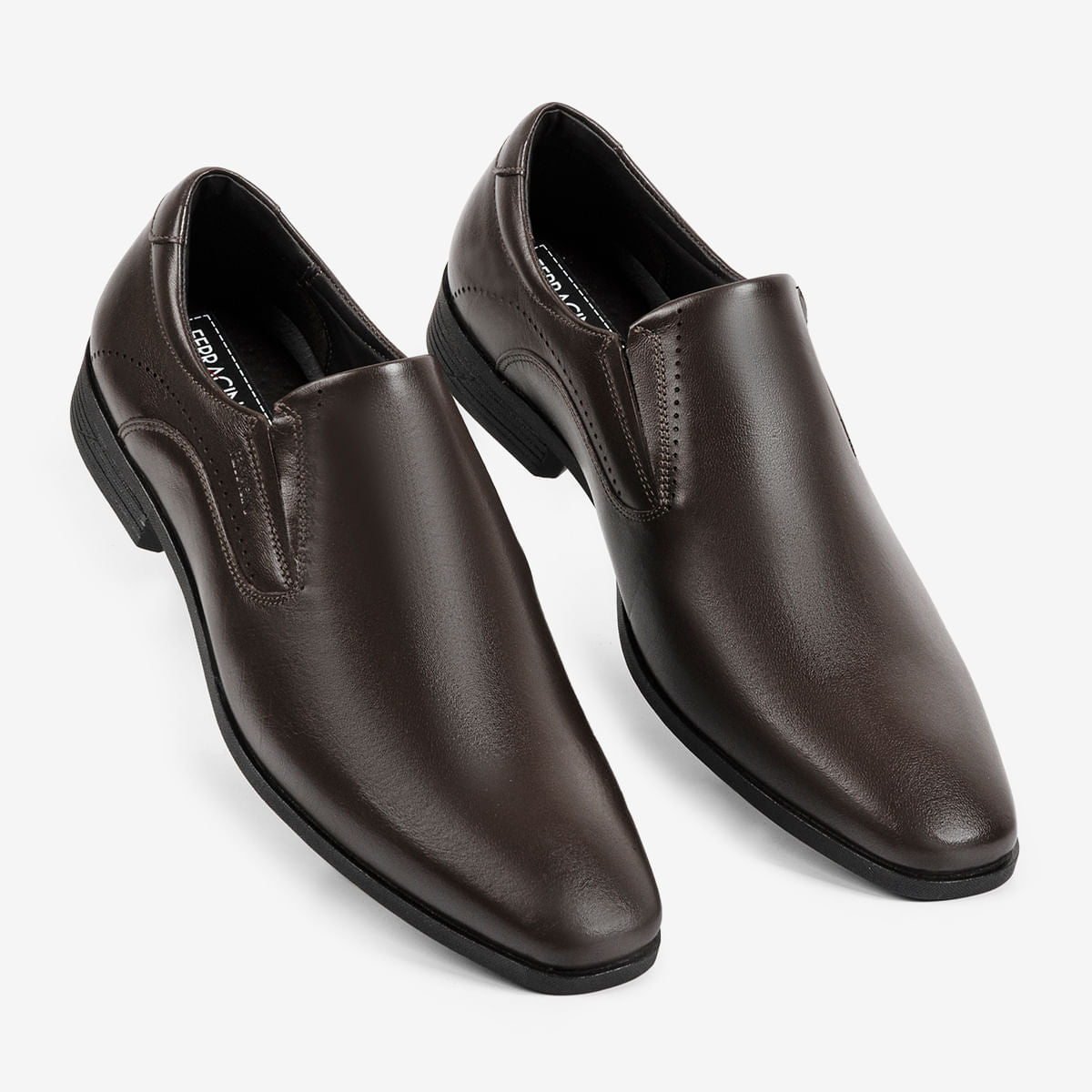 Sapato Ferracini Masculino Mogno London