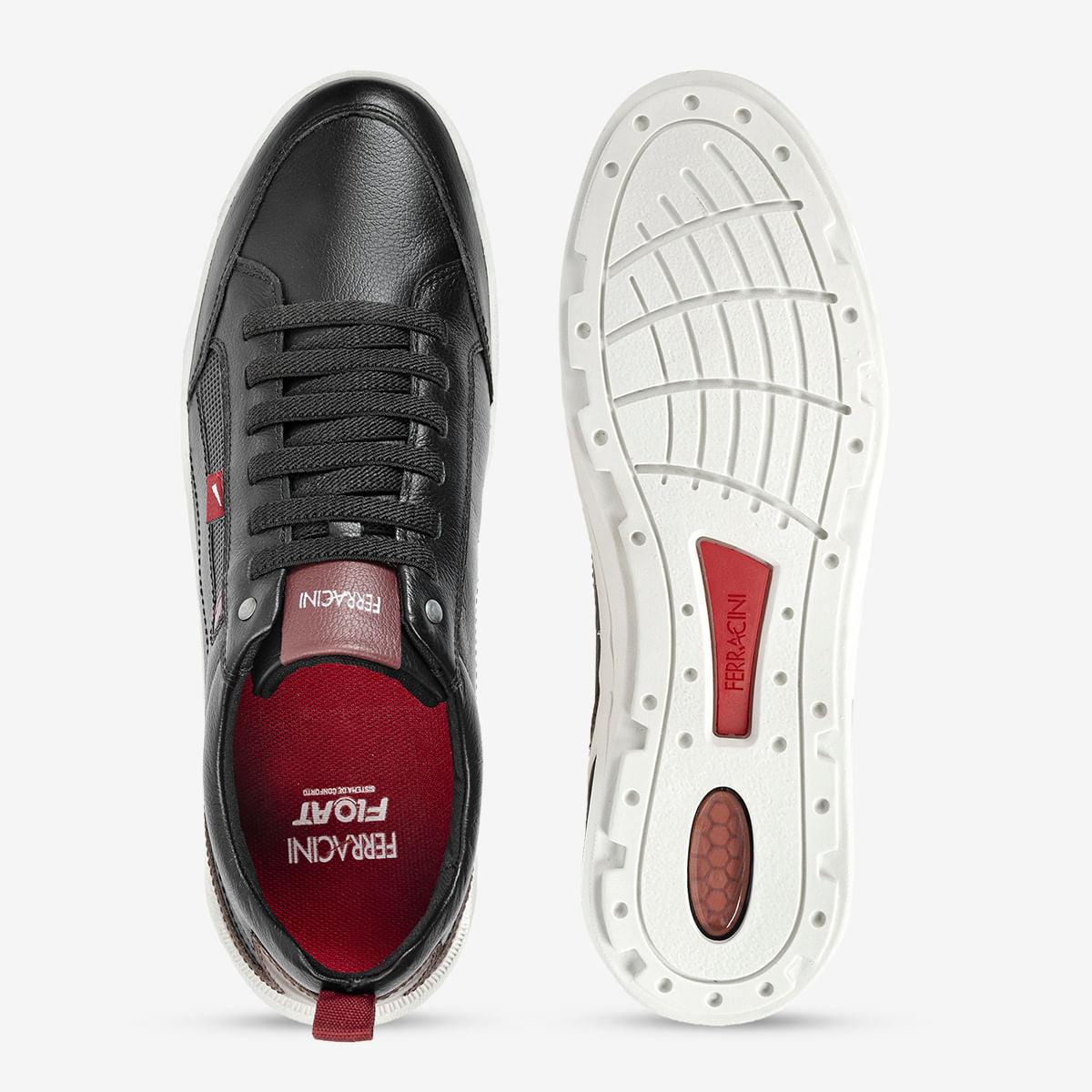 Sapatênis Ferracini Masculino Preto Pulse