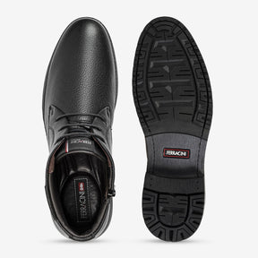Bota Ferracini Masculina Preta Bagdá