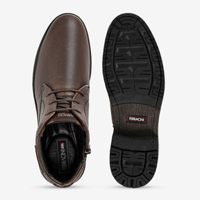 Bota Ferracini Masculina Tabaco Bagdá