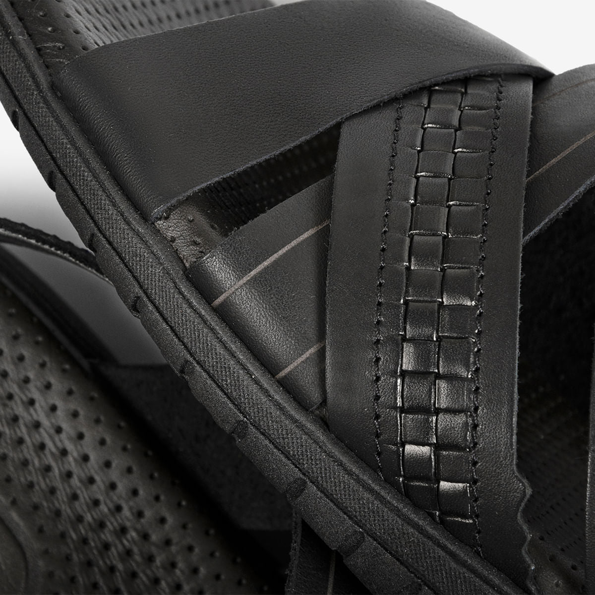 Sandália Ferracini Masculina Preta Lancer