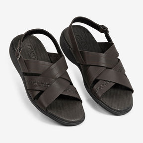 Sandália Ferracini Masculina Café Claro Lancer