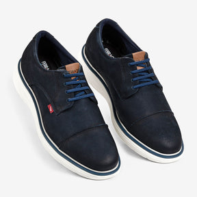 Sapato Ferracini Masculino Marinho Full Rustic