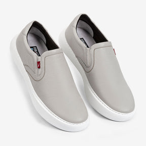 Slip On Ferracini Masculino Cinza Claro Marvin