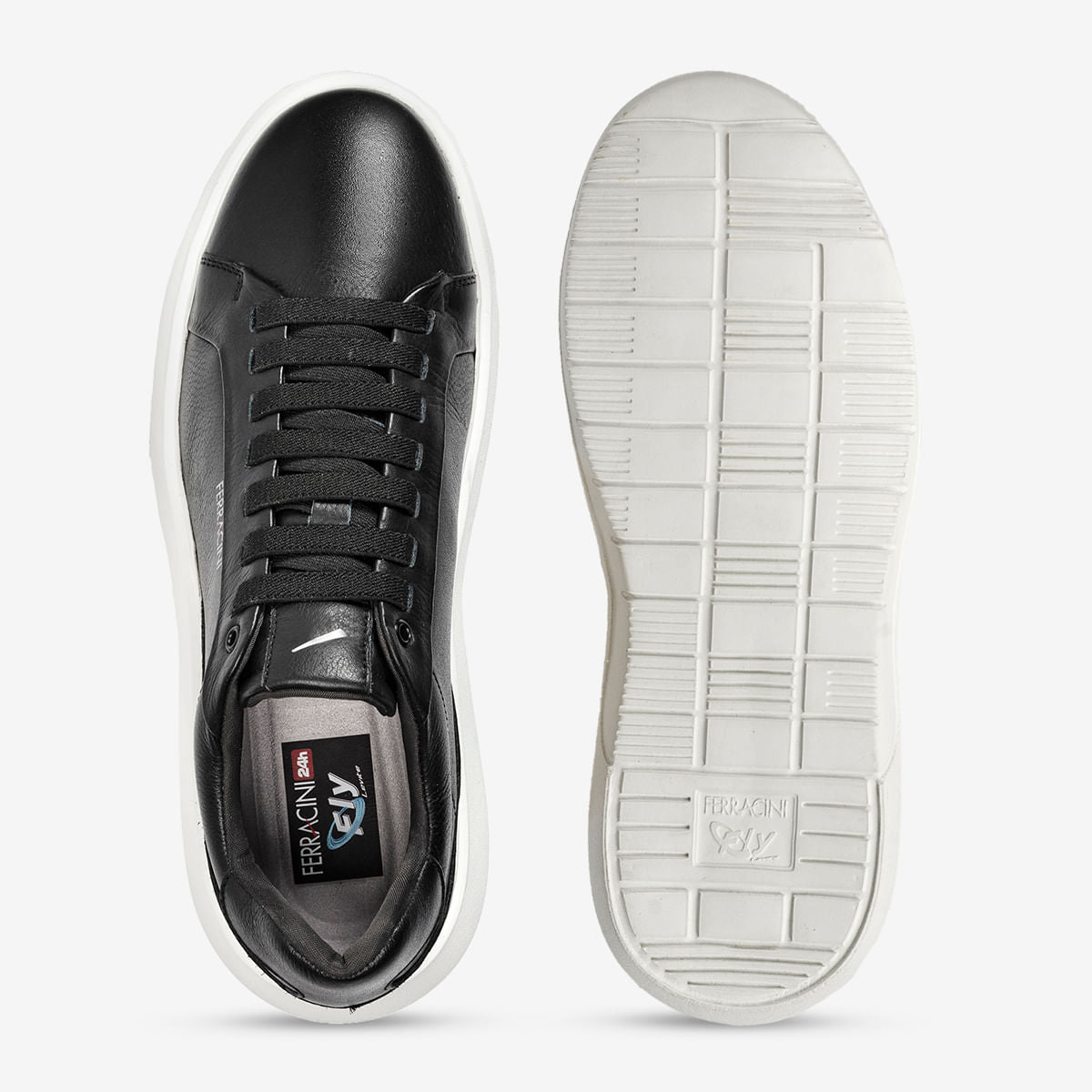 Sneaker Ferracini Masculino Preto Energy