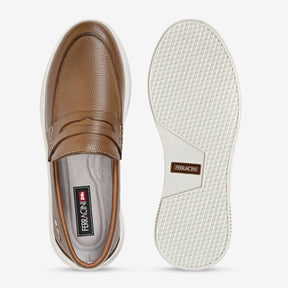 Mocassim Ferracini Masculino Conhaque Logan