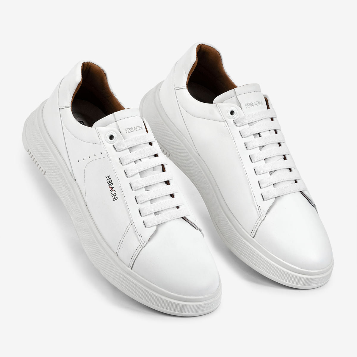 Sneaker Ferracini Masculino Logan Branco