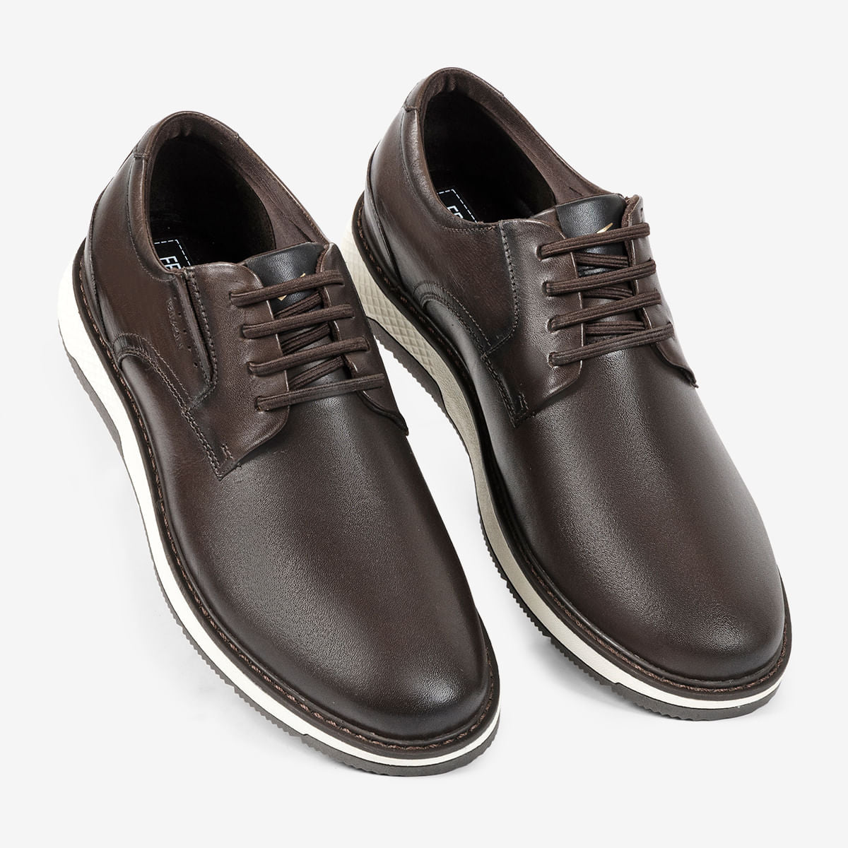 Sapato Ferracini Masculino Tabaco Wembley