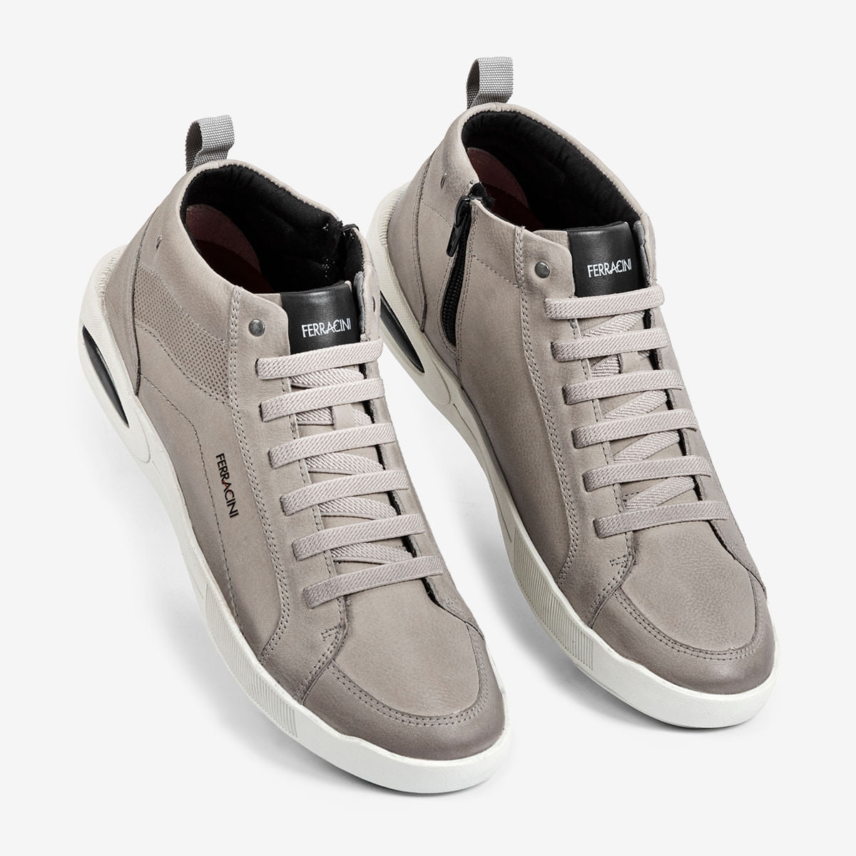 Sapatênis Ferracini Masculino Cinza Pulse