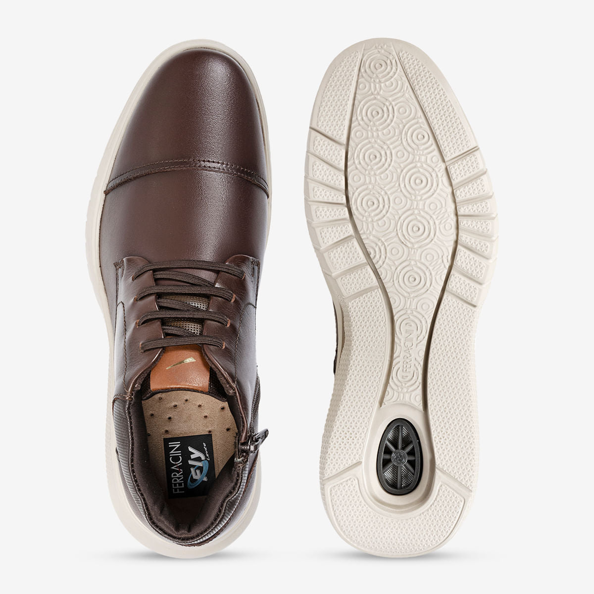 Bota Casual Ferracini Masculina Havana Glover