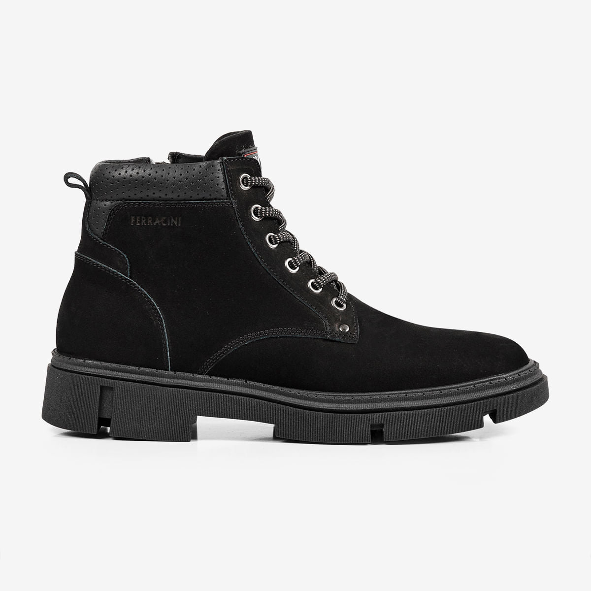 Bota Ferracini Masculina Preta Aston