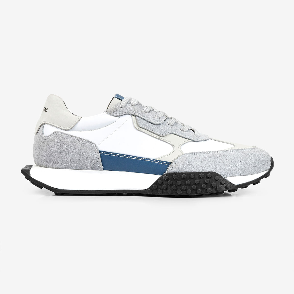 Sneaker Ferracini Masculino Cinza Claro Racer
